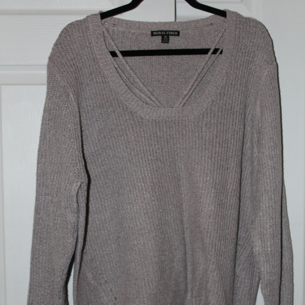 Moral Fiber sweater